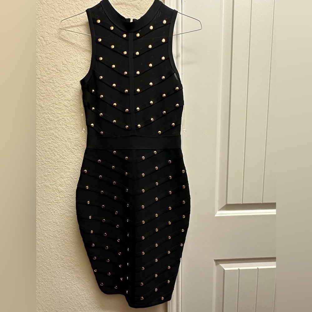 New black bodycon dress